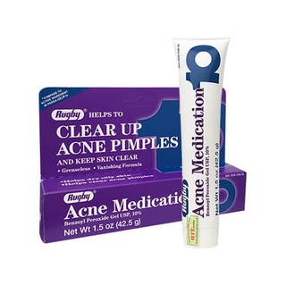 Kem chấm mụn siêu tốc Acne Medication 10 RUGBY- ACNE MEDICATION GEL BENZOYL PEROXIDE 10%, Sạch mụn, Hết mụn sau 1 tuần