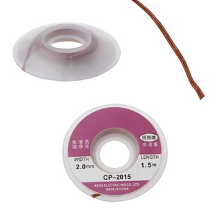 Cuộn Dây Đồng Hút Chì Hàn 5ft 2.0mm 1.5m