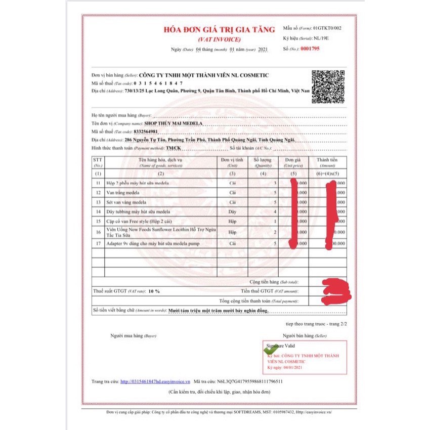 Máy hút sữa Sonata bản FULL (Like new)