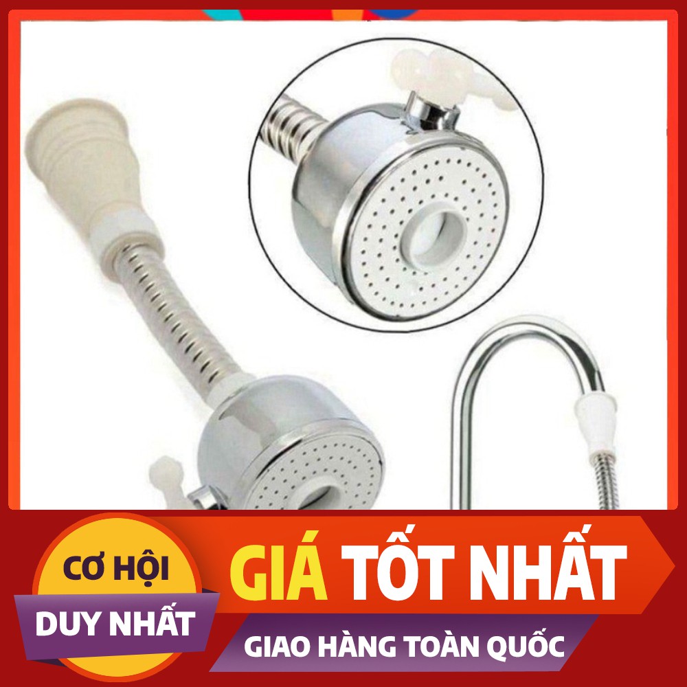 Sen tắm Đầu vòi hoa sen tăng áp 3 chế độ nước kèm đầu vòi tăng áp 2 chế độ nước VHS11-DV03