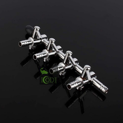 Van chia oxy inox 1 đầu - 3 đầu bể cá cảnh