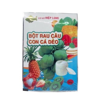 Bột rau câu con cá dẻo 12g