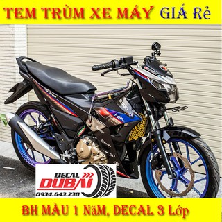Tem trùm Satria Raider Hp4 Siêu Đẹp
