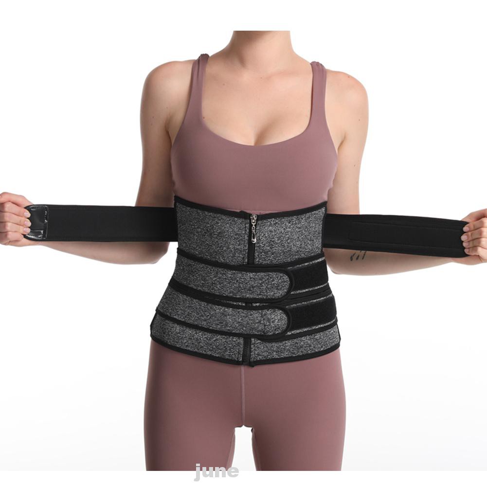 Women Home Zipper Fitness Yoga Gym Slimming Weight Loss Body Shaping Neoprene Waist Trainer