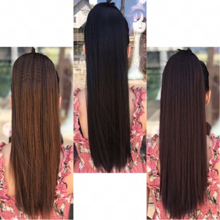 Tóc cột thẳng tơ nhật