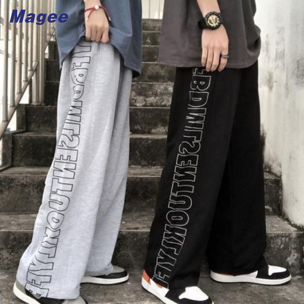 Quần Thể Thao Ống Rộng Thời Trang Xuân Thu Cho Nam