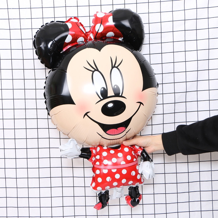 Bóng Hình Chuột Mickey Minne Mouse Đáng Yêu Dễ Thương Trang Trí Sinh Nhật - K104