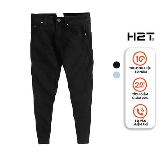 Quần Jean Nam H2T Kiểu Dáng Slim Fit Ôm Chân Vừa Phải, Thoải Mái Khi Mặc, Co Giãn 1290