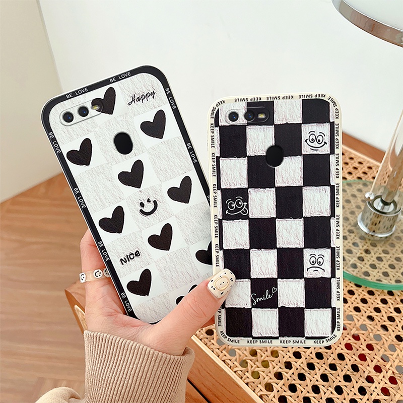 Oil Painting Shockproof Phone Case For Oppo F9 A3s A15 A53 A15s Realme C1 A12e A5s A7 A12 Realme 2 Pro Camera Lens Protection Soft Cases &amp; Covers