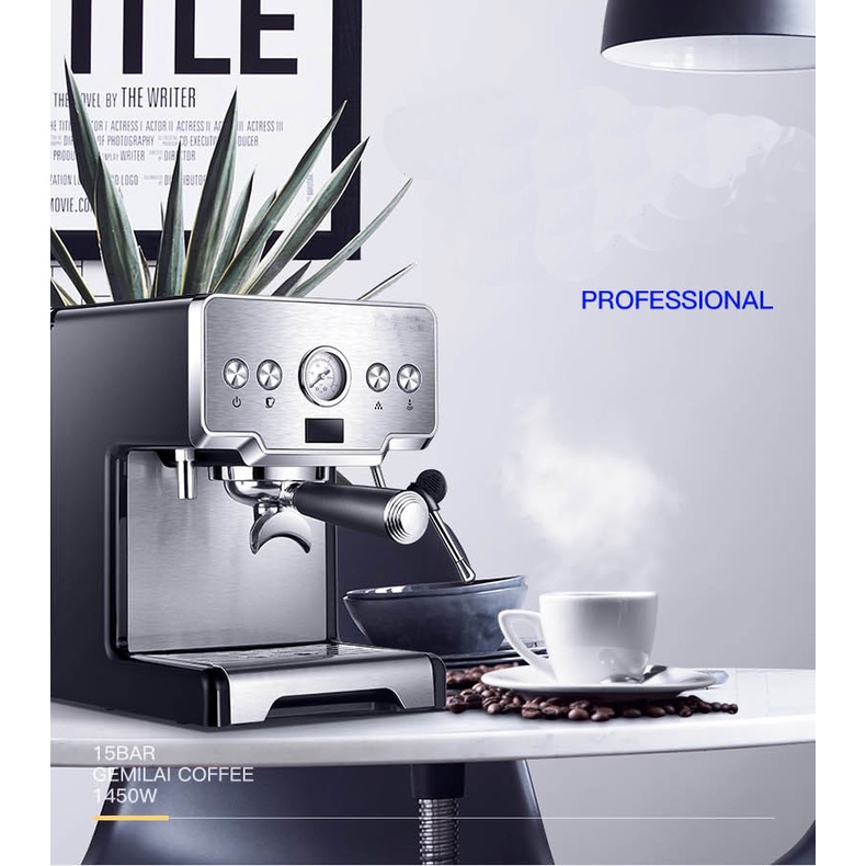 Bộ máy pha cà phê LaCasa CRM 3605E và LC 017