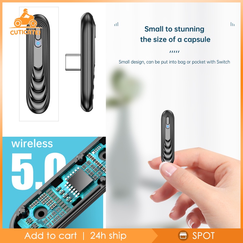 Bộ Chuyển Đổi Âm Thanh Bluetooth 5.0 Cuticate1 Cho Switch Ps4 Pc Laptop Headphone | BigBuy360 - bigbuy360.vn