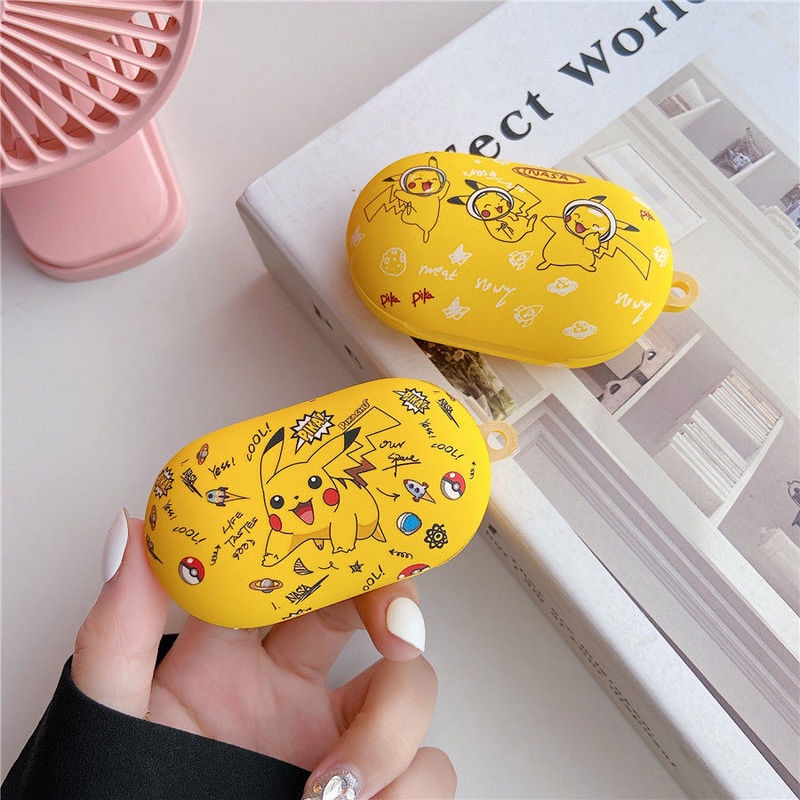 Vỏ Bảo Vệ Hộp Sạc Tai Nghe OPPO Enco Buds /W11 Bằng Silicon Mềm Mặt Nhám Họa Tiết Hoạt Hình