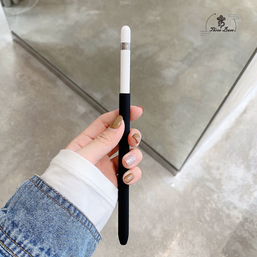 Ốp Silicon Bảo Vệ Bút Cảm Ứng Cho Apple Pencil Thế Hệ 1 2