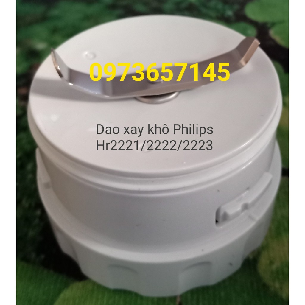 ĐẾ DAO KÈM RON SU xay hạt Philips HR2221 HR2222 HR2223 HR2221/00