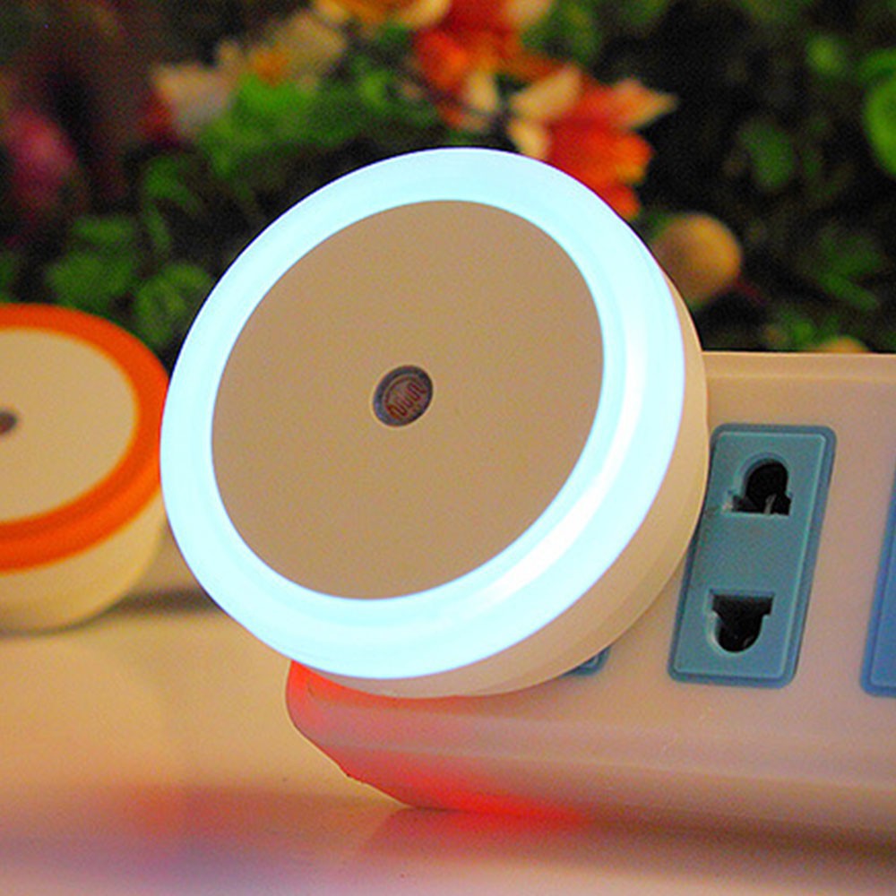 Đèn LED Hình Tròn Cảm Ứng Tự Động Tiết Kiệm Năng Lượng Trang Trí Phòng Ngủ