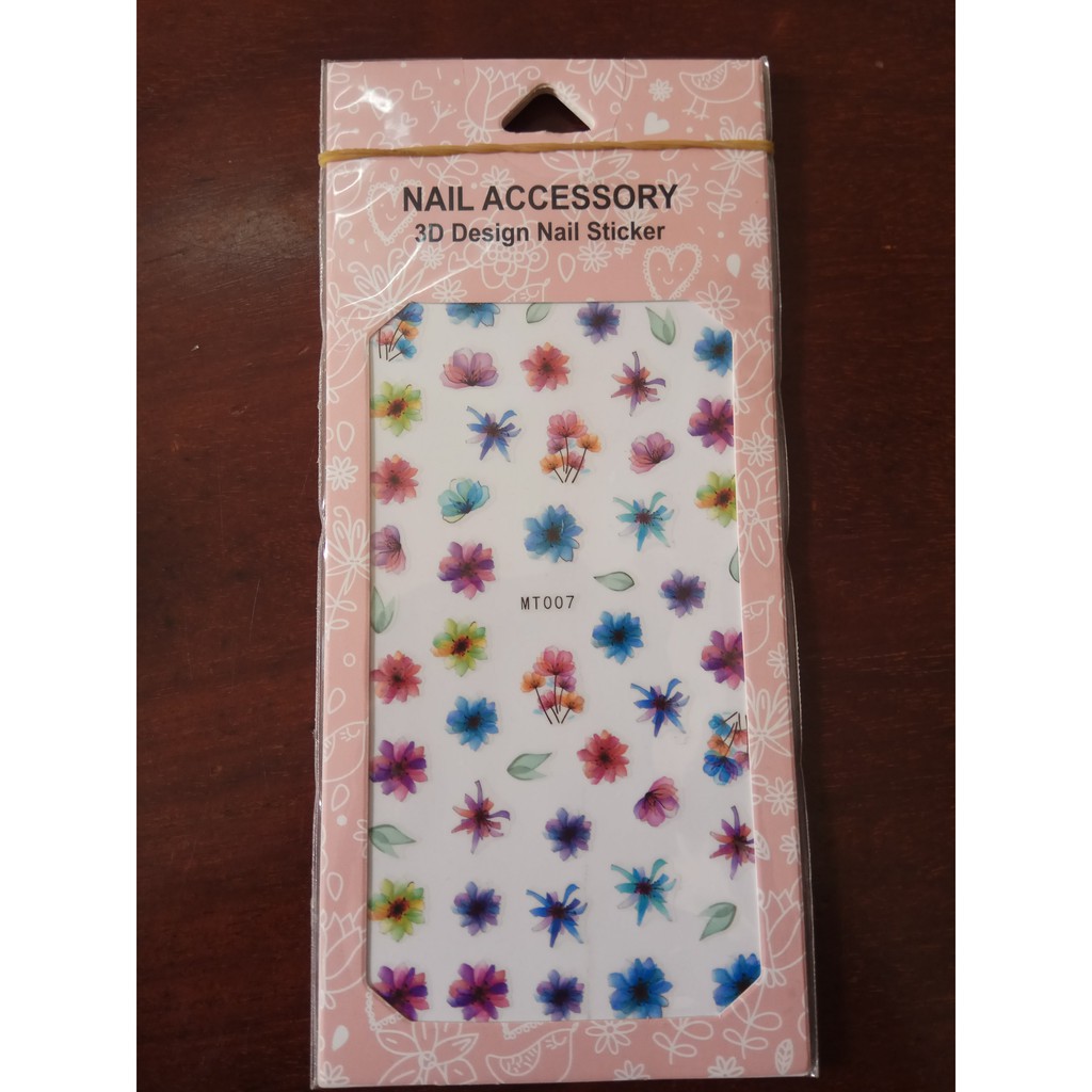 NAILS SHOP- Sticker 3D - Phụ kiện nail