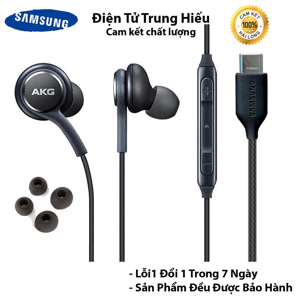 Tai nghe Samsung akg note 10 type c, tai nghe điện thoại Samsung chính hãng- Bh 12 tháng lỗi 1 đổi 1