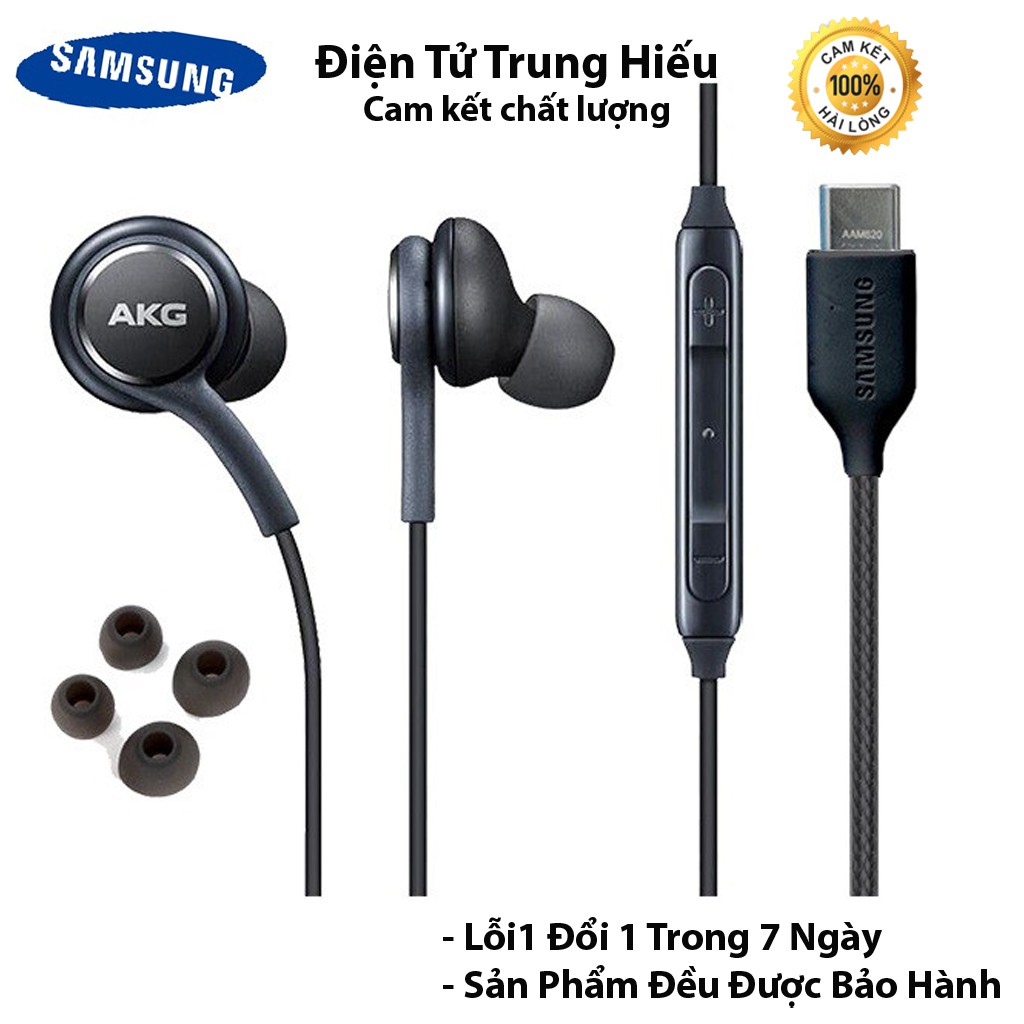 [KỊCH SÀN] Tai nghe Samsung akg note 10 type c, tai nghe điện thoại Samsung chính hãng- Bh 12 tháng lỗi 1 đổi 1