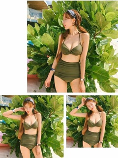 Set bikini xoắn ngực