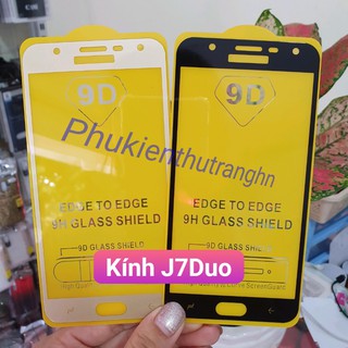 Kính cường lực full màn OPPO J7 DUO - tặng phụ kiện dán