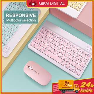 Bộ chuột và bàn phím bluetooth không dây mini cho IOS & Android Windows inch