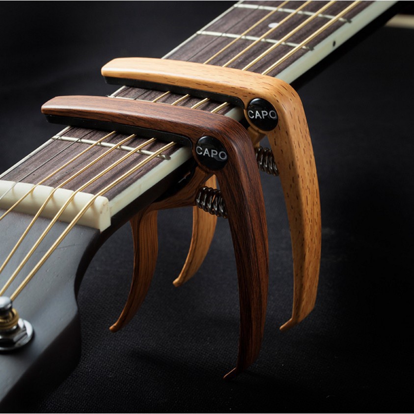 Kẹp Capo Cao Cấp bền bỉ cho đàn Guitar - Kẹp Tăng Tông Đàn Guitar