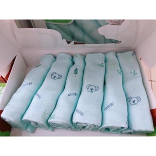 Khăn sữa sợi tre cao cấp MIPBI