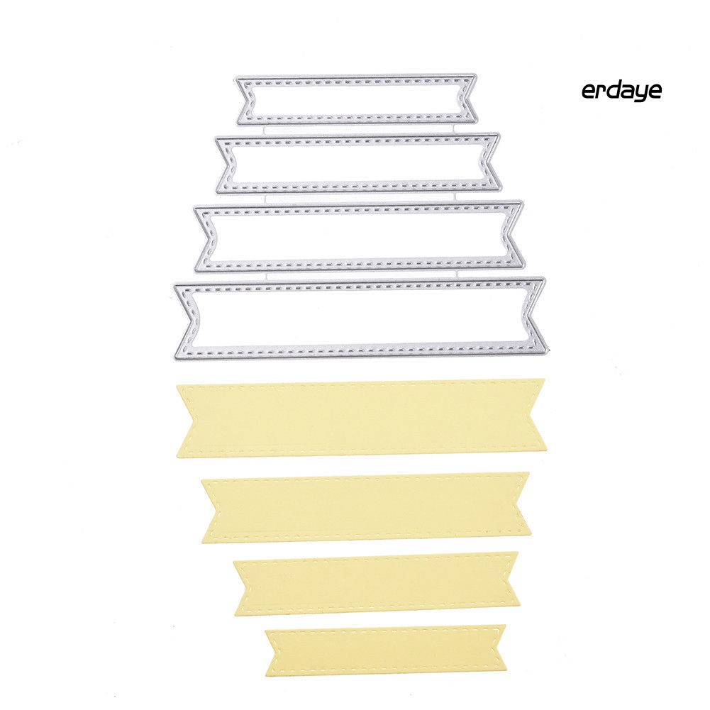 Set khuôn cắt giấy thép carbon hình khung trang trí sổ tay