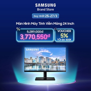 [Mã ELSAM03 giảm 10% đơn 500K] [Trả góp 0%]Màn hình SAMSUNG viền mỏng LF24T450