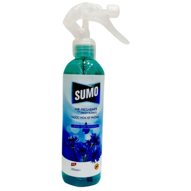 Xịt phòng Sumo 350ml (mẫu mới, 5 hương thơm)