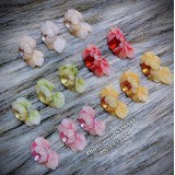 Hạt giả đá tập nắn hoa ôm đá túi 100viên mix màu 8x8mm