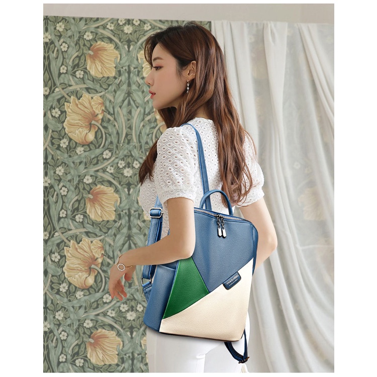 Ba Lô Đựng Laptop 12 13 13.3inch Chất Liệu Da Thời Trang Cho Nữ