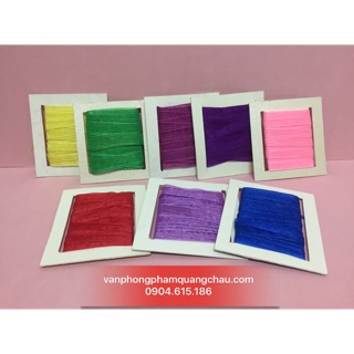 Ruy băng voan (bản rộng 0,6 - 1 cm, dài 5 mét)