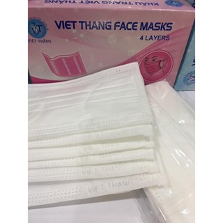 2 Khẩu trang y tế 4 lớp Việt Thắng