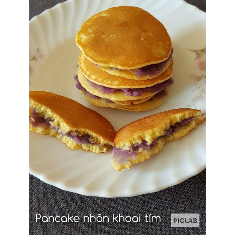 Bột hotcake Morinaga làm bánh cho bé