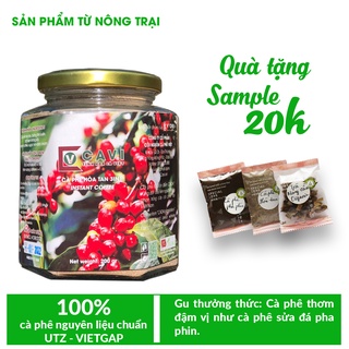 Cà phê sửa đá hòa tan 3in1 CAVI 300gr, tiện dụng, nhanh chóng, cho hương vị như cà phê sửa đá pha phin
