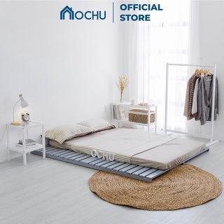 Mua Giường ngủ Pallet gỗ thông OCHU lắp ráp gấp xếp gọn NANCY BED - GREY Nội thất thông minh phong cách Hàn Quốc