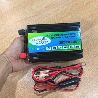 Bộ chuyển đổi dòng điện 12V thành 110V chịu tải 300W dùng trên xe hơi, gia đình, nhà xưởng