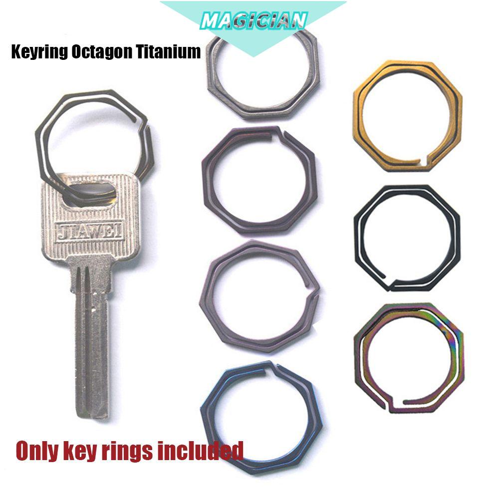 Kẹp Móc Chìa Khóa TC4 Ti Trọng Lượng Nhẹ Đa Năng Tiện Dụng Cho Dã Ngoại