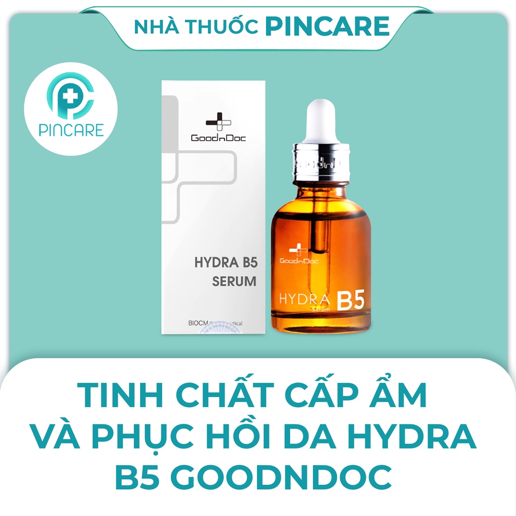 Serum B5 GoodnDoc, Serum Cấp Âm Và Phục Hồi Da Hydra B5 GoodnDoc - Hàng Chính Hãng - Nhà Thuốc PinCare