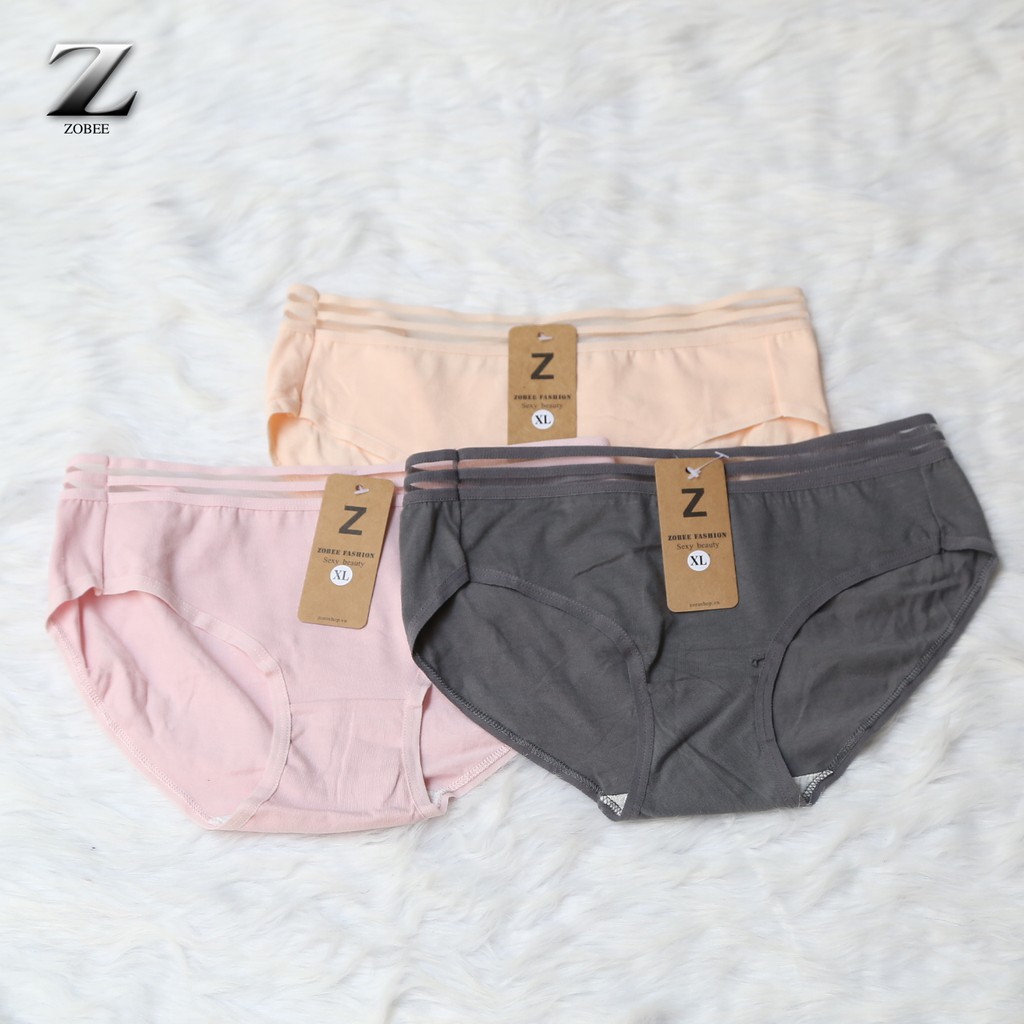 ZOBEE Combo 3 Quần lót nữ cotton thun co giãn QL 8134 - QL 8140 | BigBuy360 - bigbuy360.vn