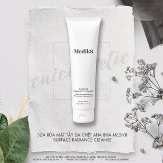Sữa rửa mặt Medik8 Surface Radiance Cleanse