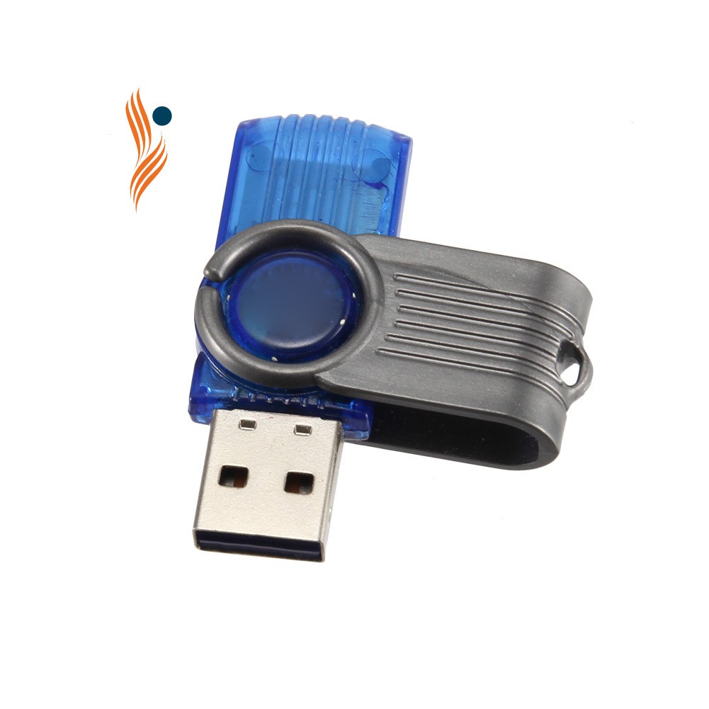 USB 2.0 mini vỏ nhựa dùng đọc thẻ nhớ SD TF tốc độ cao cho máy tính bảng, PC, laptop | BigBuy360 - bigbuy360.vn
