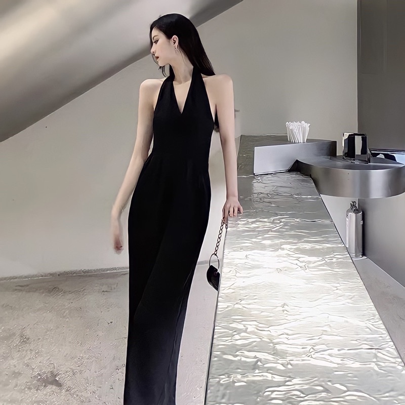 A44 Đồ Bay Dáng Dài Hàng Thiết Kế Đơn Giản Jumpsuit