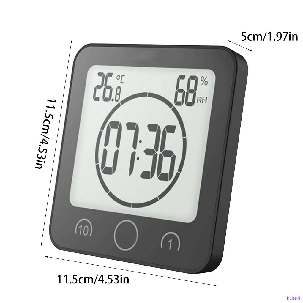 Đồng Hồ Kỹ Thuật Số Hiển Thị Nhiệt Độ Độ Ẩm Màn Hình Lcd | BigBuy360 - bigbuy360.vn