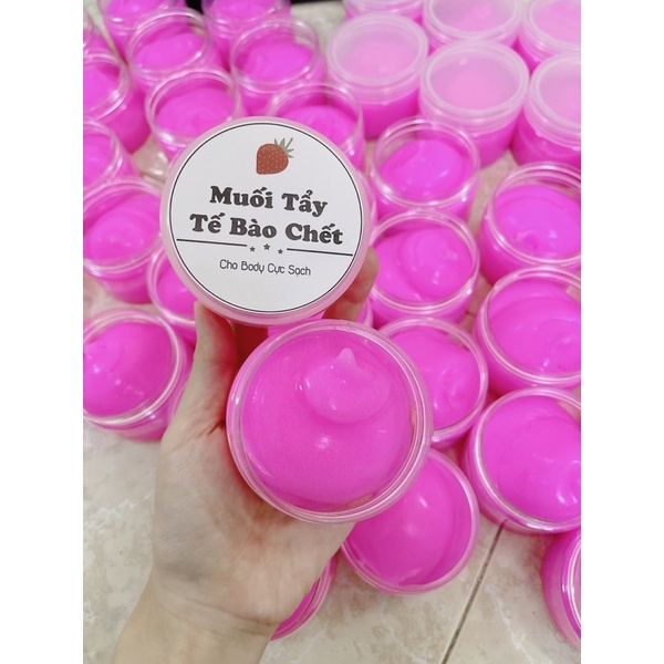 Tẩy tế bào chết muối dâu