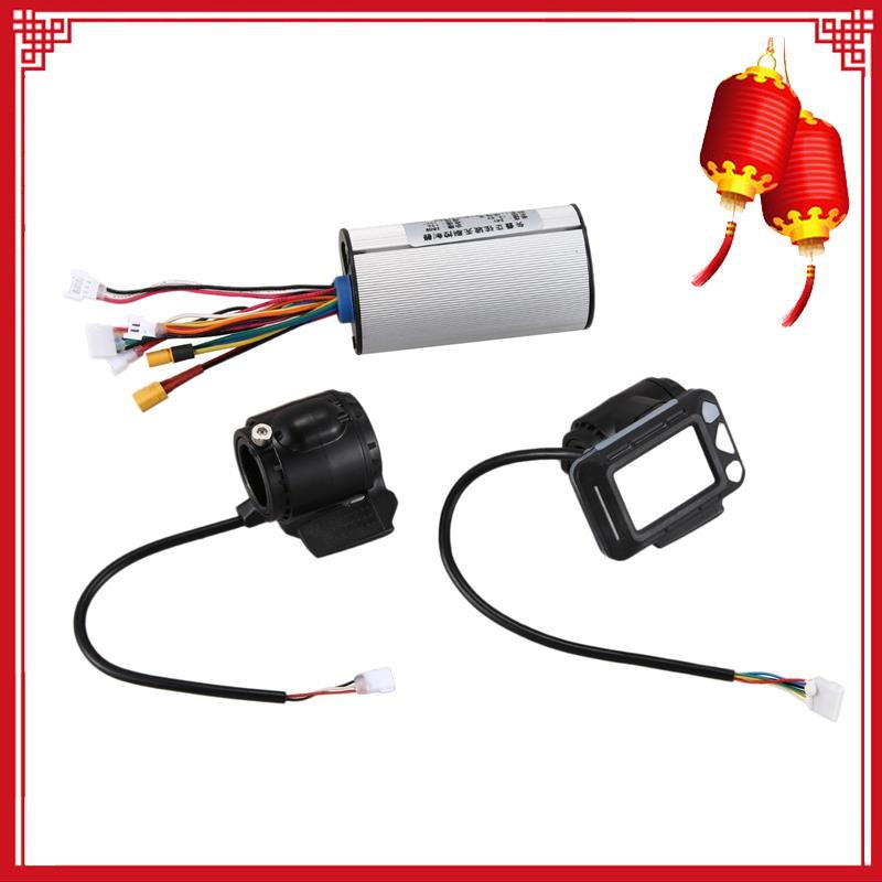 Bộ Điều Khiển Phanh Không Chổi Than Màn Hình Lcd 24v 250w Cho Xe Đạp Điện
