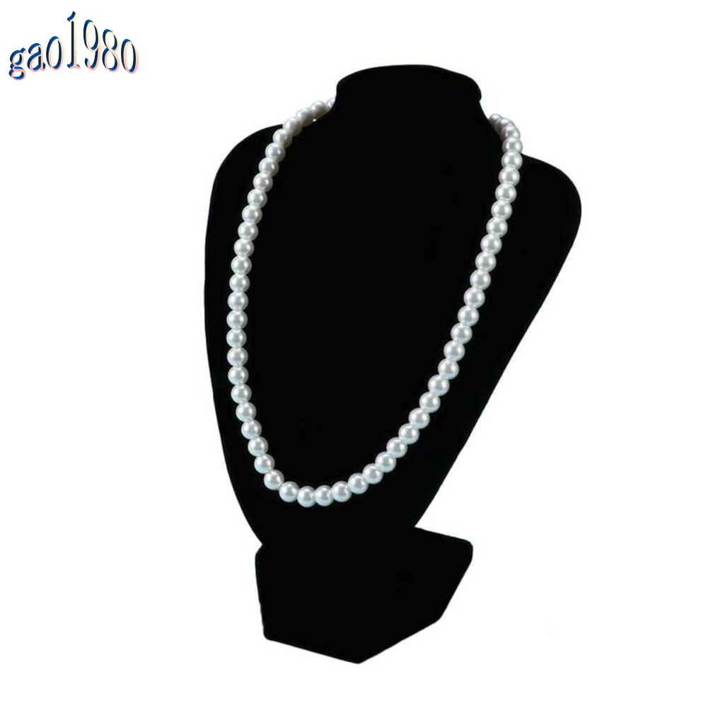 Vòng cổ Dáng Dài Đính Ngọc Trai Nhân Tạo Thanh Lịch Cho Nữ