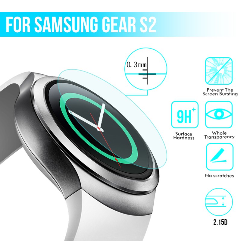 Dán cường lực full màn hình cho Samsung Gear S2 Sport