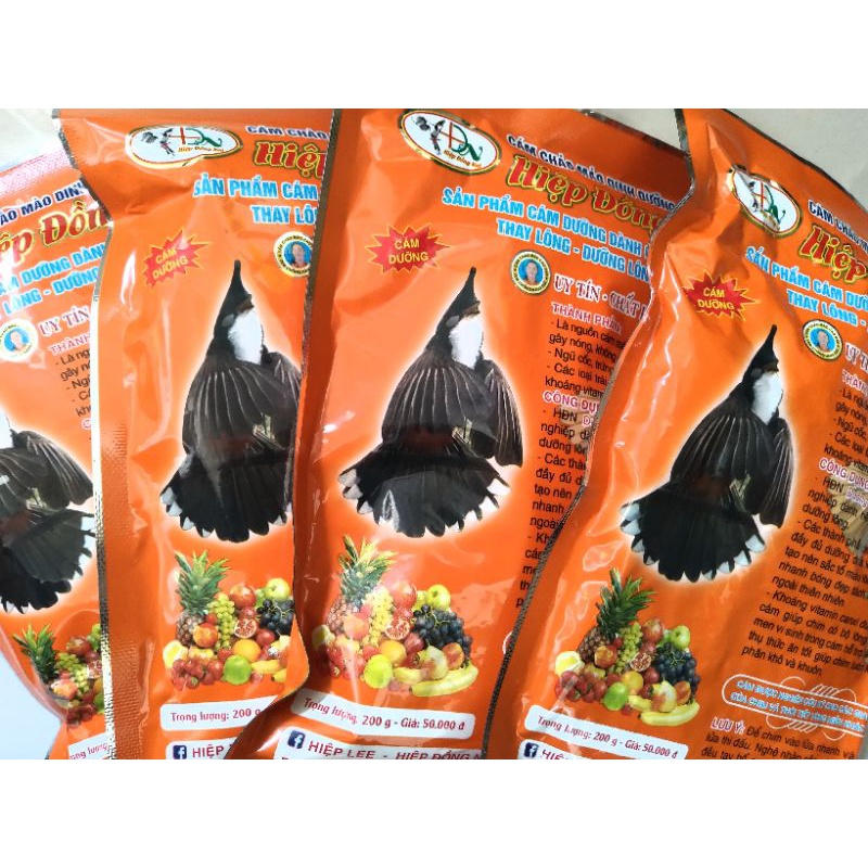 Cám chào mào Hiệp Đồng Nai  200g cam kết hàng chính hãng 100%